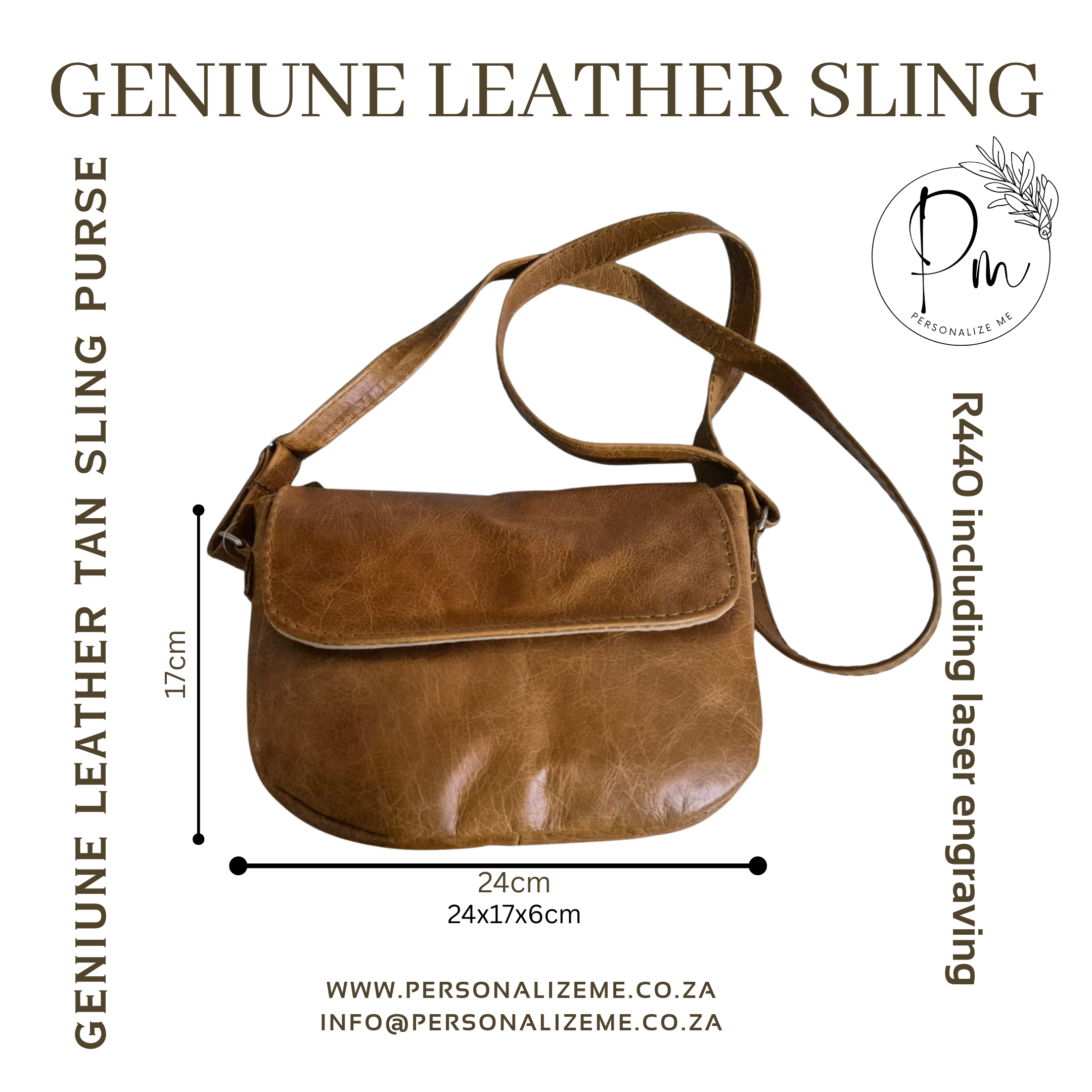 Sling/Purse Genuine Leather